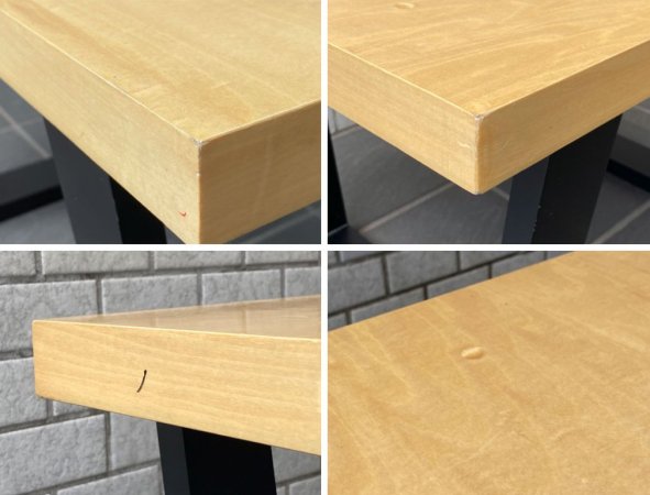 ランドスケーププロダクツ Landscape Products スクエアレッグテーブル Square Leg Table S シナトップ ローテーブル ミッドセンチュリーモダン ■