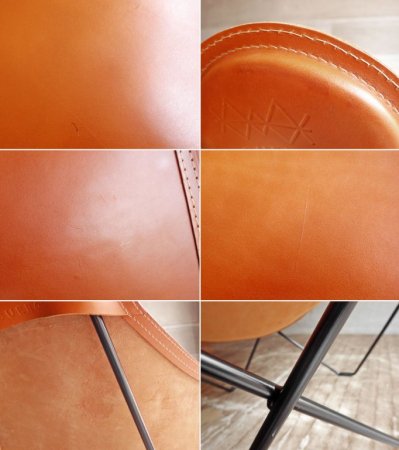 クエロ CUERO ビーケーエフ BKF バタフライチェア パンパ マリポサ ポロブラウン PAMPA MARIPOSA POLO BROWN レザー 本革 ナチュラル 北欧 スウェーデン ♪