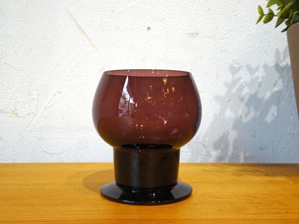ヌータルヤルヴィ Nuutajarvi ヴィンテージ ワイングラス Wineglass 1111 カイ・フランク Kaj Franck 1953-57年 パープル A ★