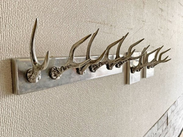 ポルスポッテン Pols Potten ディアラック Deer Rack 鹿角 ウォールハンガー メタル トリプル オランダ ●