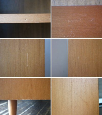 ウニコ unico アルベロ ALBERO ブックシェルフ M オープンシェルフ チーク材 北欧ビンテージスタイル ◎