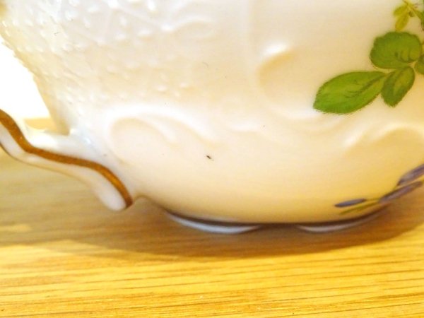 マイセン Meissen ベーシックフラワー バラ ティーカップ&ソーサー C/S ドイツ ★