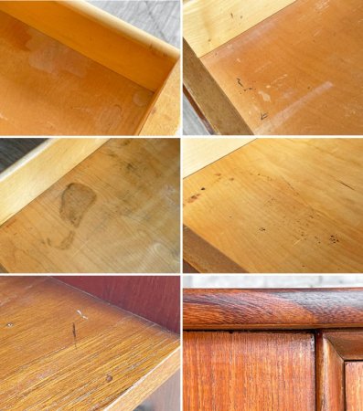 スヴェンド・アジ・マドセン Svend Aage Madsen チーク材 両袖 デスク 鍵付き 北欧家具 デンマーク ビンテージ Danish Vintage●