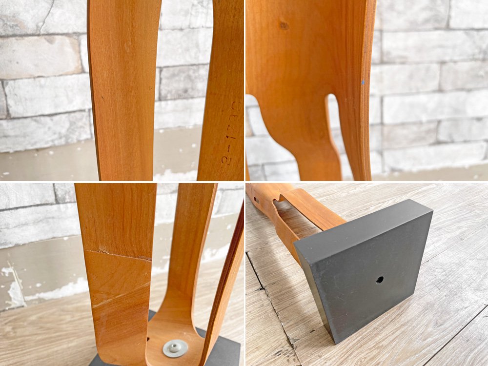 エヴァンス プロダクツ Evans Products ビンテージ イームズ レッグスプリント EAMES LEG SPLINT 台座付 ●