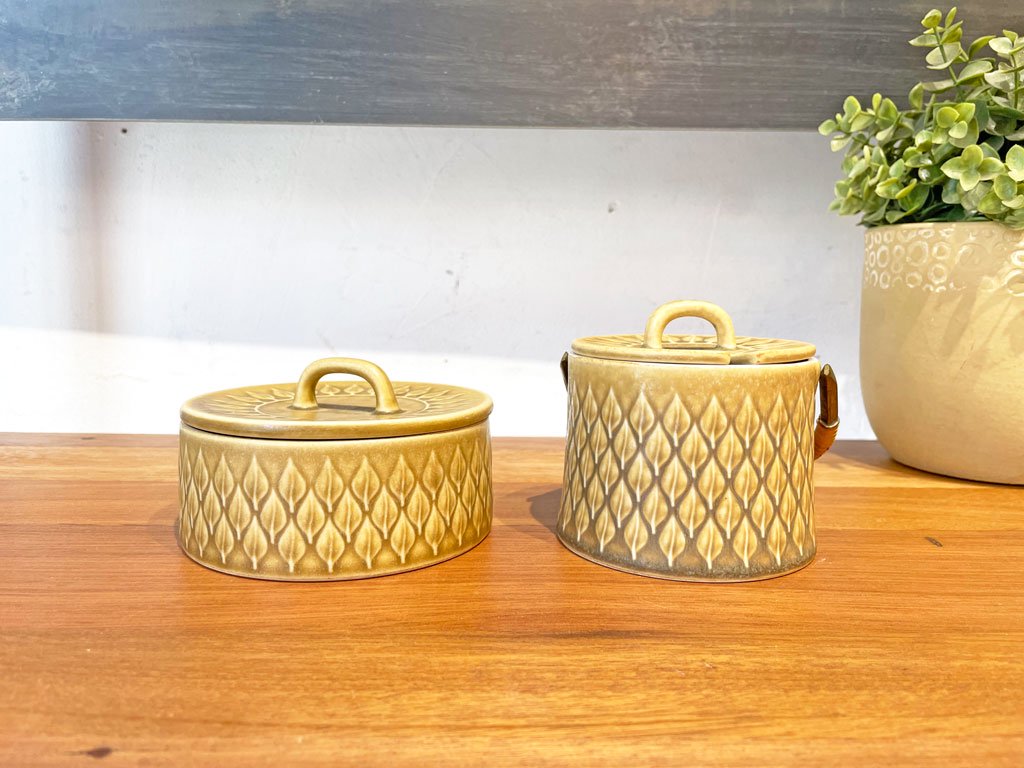 クロニーデン KRONJYDEN イェンス・クイストゴー Jens.H.Quistgaard レリーフ Relief キャニスター Canister 蓋物 ケース デンマーク 北欧ビンテージ★