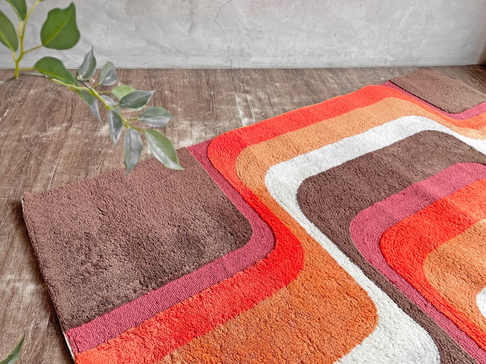 川島織物セルコン Kawashima Selkon Textiles レンヌ LENNES レッド モダンテイスト ♪