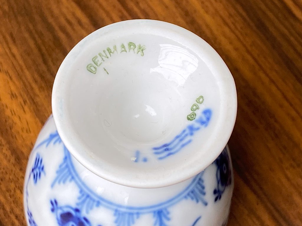 ロイヤルコペンハーゲン ROYAL COPENHAGEN ブルーフルーテッド プレイン エッグスタンド A ■