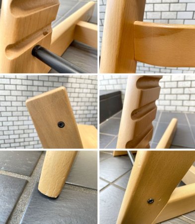 ストッケ STOKKE トリップトラップ TRIPP TRAPP ベビーチェア キッズチェア ナチュラル S/N5~ ノルウェー 北欧家具 ■