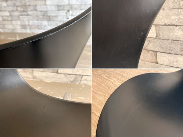 フリッツハンセン Fritz Hansen セブンチェア ブラック ラッカー アルネ・ヤコブセン Arne Jacobsen デンマーク 北欧家具 A ●