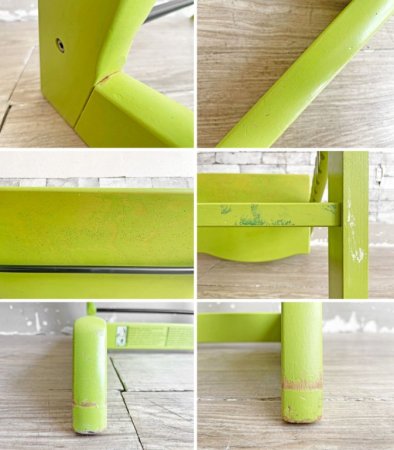 ストッケ STOKKE トリップトラップ TRIPP TRAPP ベビーチェア キッズチェア ライムグリーン S/N4~ 北欧 ノルウェー ●