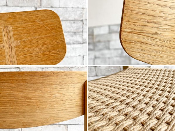 カールハンセン&サン Carl Hansen&Son CH23 ダイニングチェア オーク材 ソープフィニッシュ ハンス・J・ウェグナー 初日限定刻印入 B ●