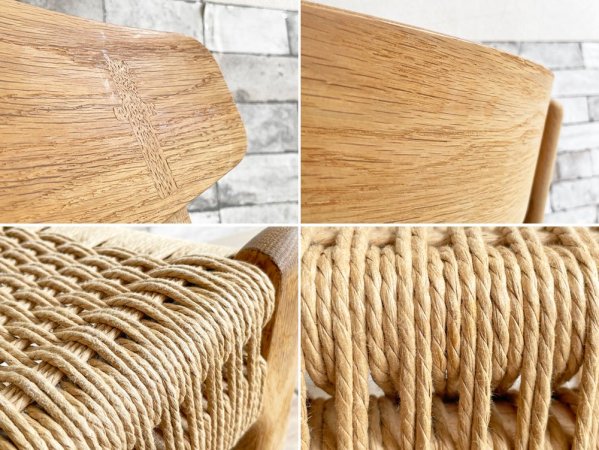 カールハンセン&サン Carl Hansen&Son CH23 ダイニングチェア オーク材 ソープフィニッシュ ハンス・J・ウェグナー 初日限定刻印入 A ●