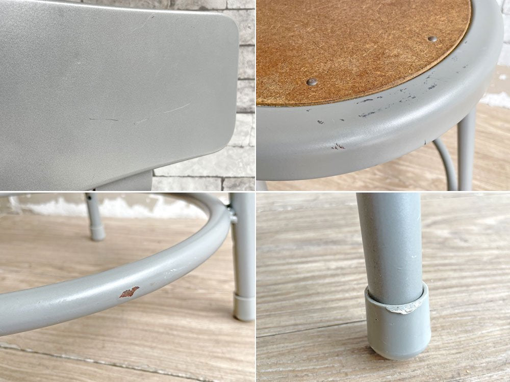 ラボスツール LAB STOOL Sサイズ バックレスト付き チェア インダストリアル パシフィックファニチャーサービス P.F.S取扱 ●