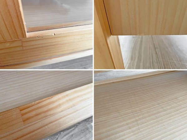 モモナチュラル MOMO Natural ココ COCO TVボード AVボード パイン材 W90cm 廃番品 参考価格¥33,600- ●