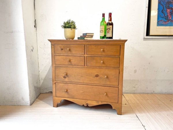 アンファン enfant ラスティックライフシリーズ Rustic Life Series ミドルチェスト 6ドロワー カントリースタイル ★
