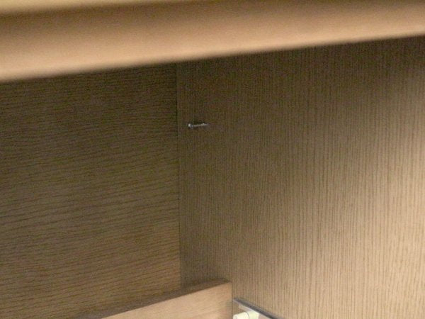 カリモク Karimoku ユニット キャビネット タモ材 リビングボード AVキャビネット チェスト カップボード 食器棚 本棚 収納棚 木製扉 引き出し1杯 ナチュラル 現状品 ◎