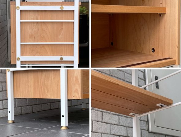 モモナチュラル Momo natural ユニット キッチンボード UNIT KD BOARD 02 アルダー材 キャビネット ■