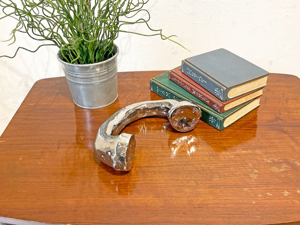 クーンケラミック Kuhn Keramik 受話器 オブジェ Handset object ドイツ Germany エイチピーデコ H.P. DECO取扱 ★