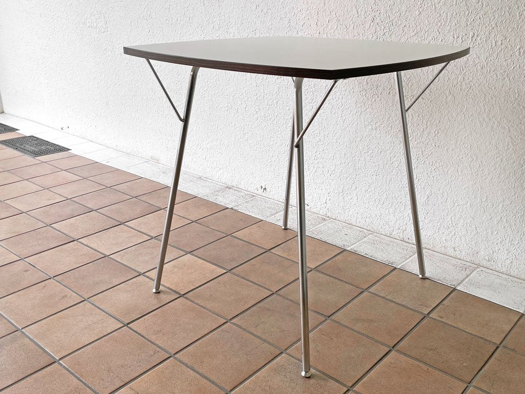 シャミド SHAMIDO ニー ダイニングテ―ブル NY DINING TABLE 折り畳みテーブル 新居猛 ミッドセンチュリーモダン ◇ –  TOKYO RECYCLE imption