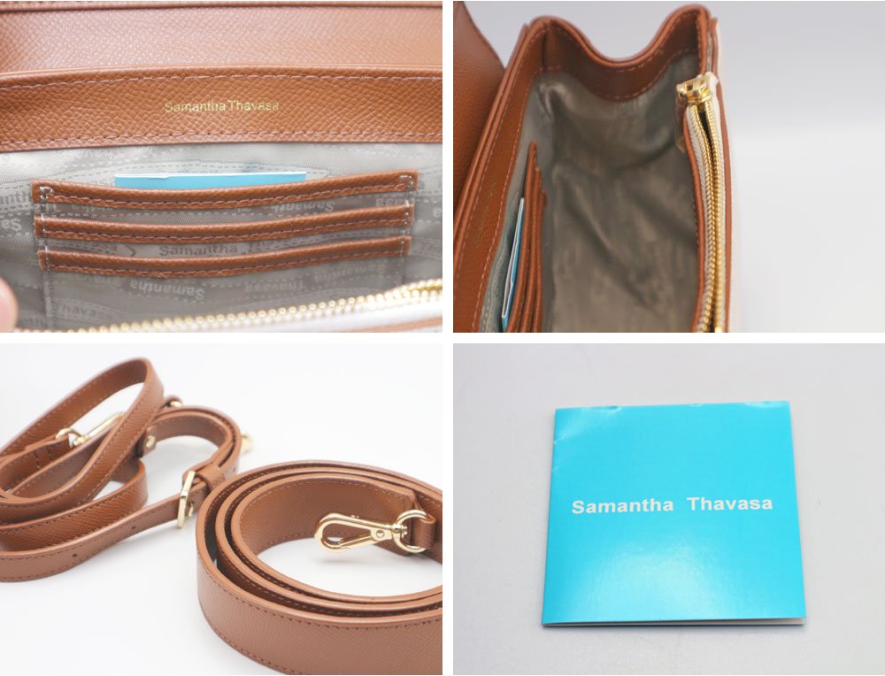サマンサタバサ Samantha Thavasa ショルダーバッグ ロレッタ バイカラー 展示美品 ◎