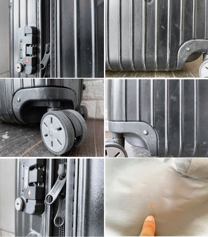 リモワ RIMOWA サルサ SALSA スーツケース キャリーケース 870.70 黒 マットブラック 82リットル 4輪 軽量
TSAロック ◎