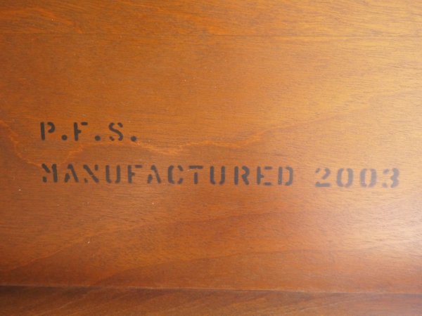 パシフィックファニチャーサービス PFS スクエア テーブル SQUARE TABLE ダイニングテーブル 樺材 ダークブラウン Lサイズ W80cm ◇