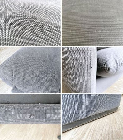カッシーナ Cassina マラルンガ MARALUNGA 2人掛けワイドソファ ファブリック ブルーグレー系 ヴィコ・マジストレッティ 定価¥902,000-以上 ●