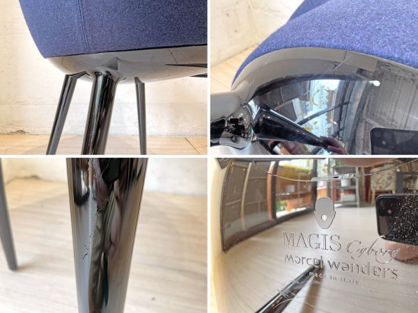 マジス MAGIS サイボーグロード CYBORG LOAD ダイニングチェア マルセル・ワンダース MARCEL WANDERS イタリアンモダン 定価¥213,000-★