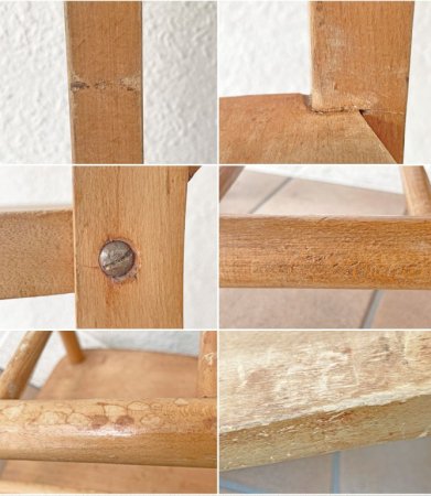 UKビンテージ UK Vintage チャーチチェア Church Chair ダイニングチェア エルム材 バイブルボックス 英国家具 ◇