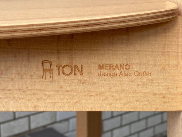 トン TON メラーノ Merano ダイニングチェア スタッキングチェア CY058A ビーチ材 ナチュラル Alex Gufler C ■