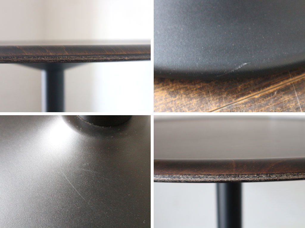 マジス MAGIS パイプテーブル Pipe Table ラウンド カフェテーブル ビーチプライウッド×スチール ジャスパー・モリソン Jasper Morrison ¥162,800- ◎