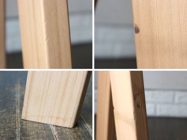 石巻工房 Ishinomaki Laboratory AAデスク ウエスタンレッドシダー リノリウム MDF トラフ建築設計事務所 定価¥86,350- ◎