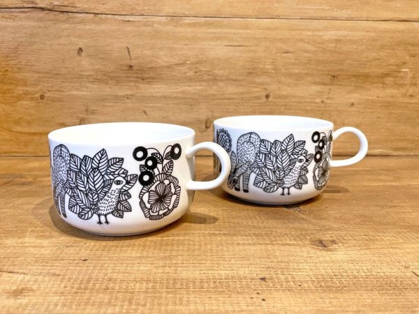 アラビア ARABIA ピーロパイッカ piilopaikka スープカップ Soup cup 300ml 北欧 フィンランド B ★