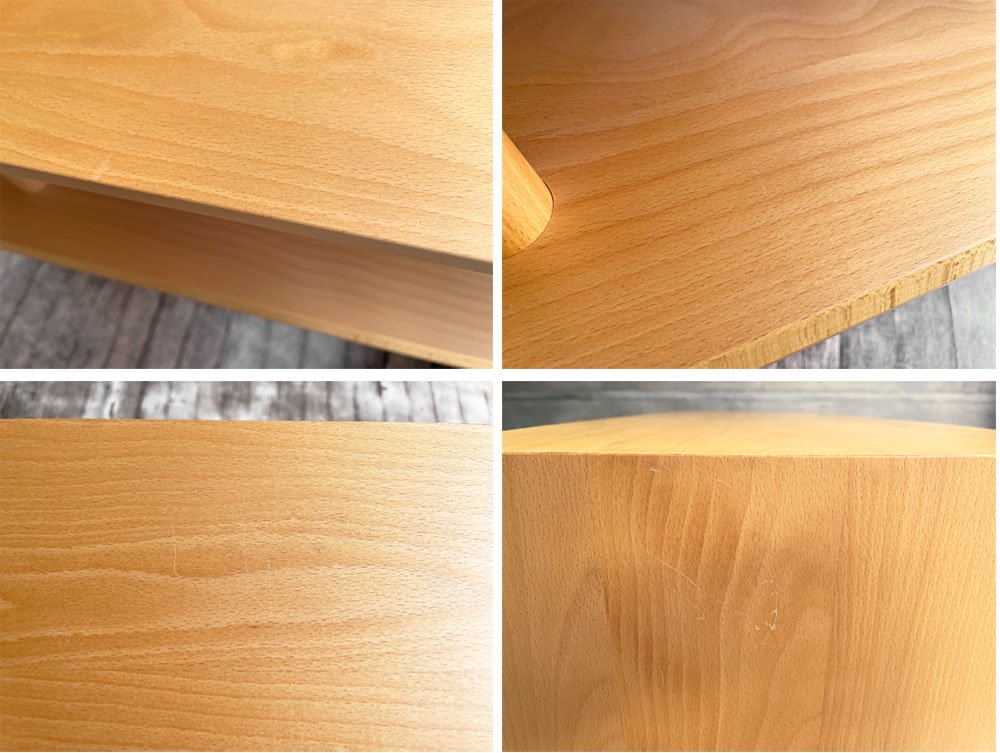 グラフ graf rシリーズ 150 open shelf オープンシェルフ キャビネット AVボード ビーチ材 廃番希少 ♪