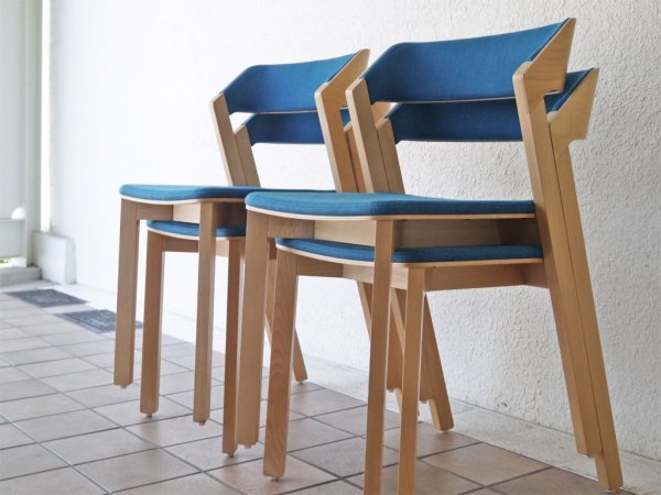 トン TON メラーノ Merano ダイニングチェア スタッキングチェア CY060A ビーチ材 クッション仕様 Alex Gufler A ◇