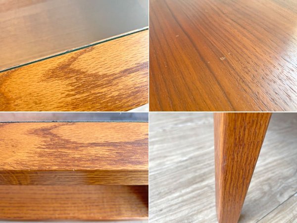 アクメファニチャー ACME Furniture ジェティ コーヒー テーブル JETTY COFFEE TABLE ガラストップ 抽斗2杯 ビンテージスタイル ●