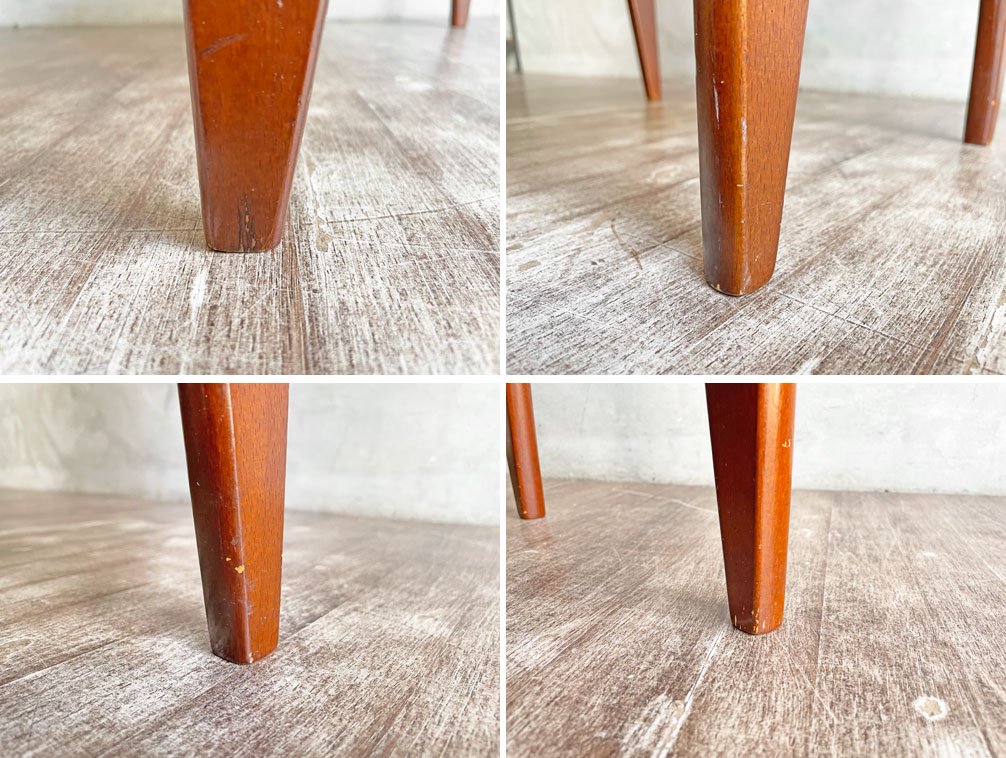 カリモク karimoku テレフォンラック サイドテーブル ビンテージ ビーチ材 メラミントップ 昭和レトロ オールドカリモク♪