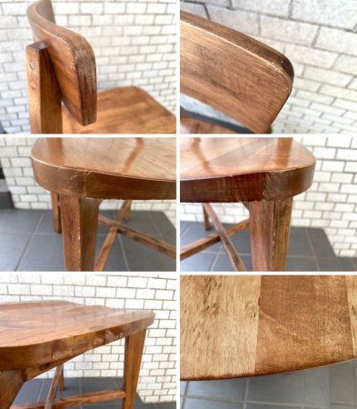 ジャーナルスタンダード journal standard Furniture j.s.F シノン ダイニングチェア CHINON CHAIR WOOD ラバーウッド 定価¥25,300- A ■