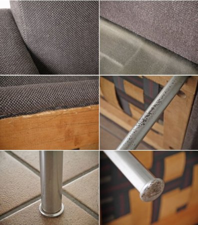 AP-stolen AP34/2 エアポート AIRPORT 2Pソファ ファブリック ハンス・J・ウェグナー デザイン ビンテージ デンマーク 北欧 希少 ◇