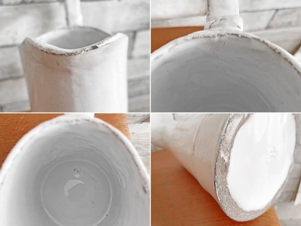 アスティエ・ド・ヴィラット Astier de Villatte SIMPLE ピッチャーベース フラワーベース イヴァン・ペリコリ&ブノワ・アスティエ・ド・ヴィラット フランス ●