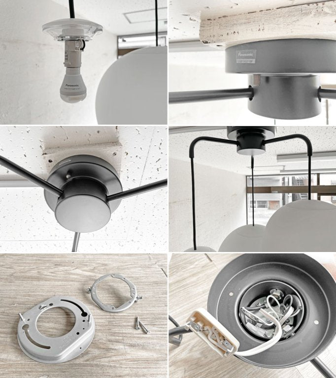 パナソニック Panasonic モディファイ MODIFY LED シャンデリア LGB19321BU 3灯 アクリル製 深澤直人 定価¥193,600- ●