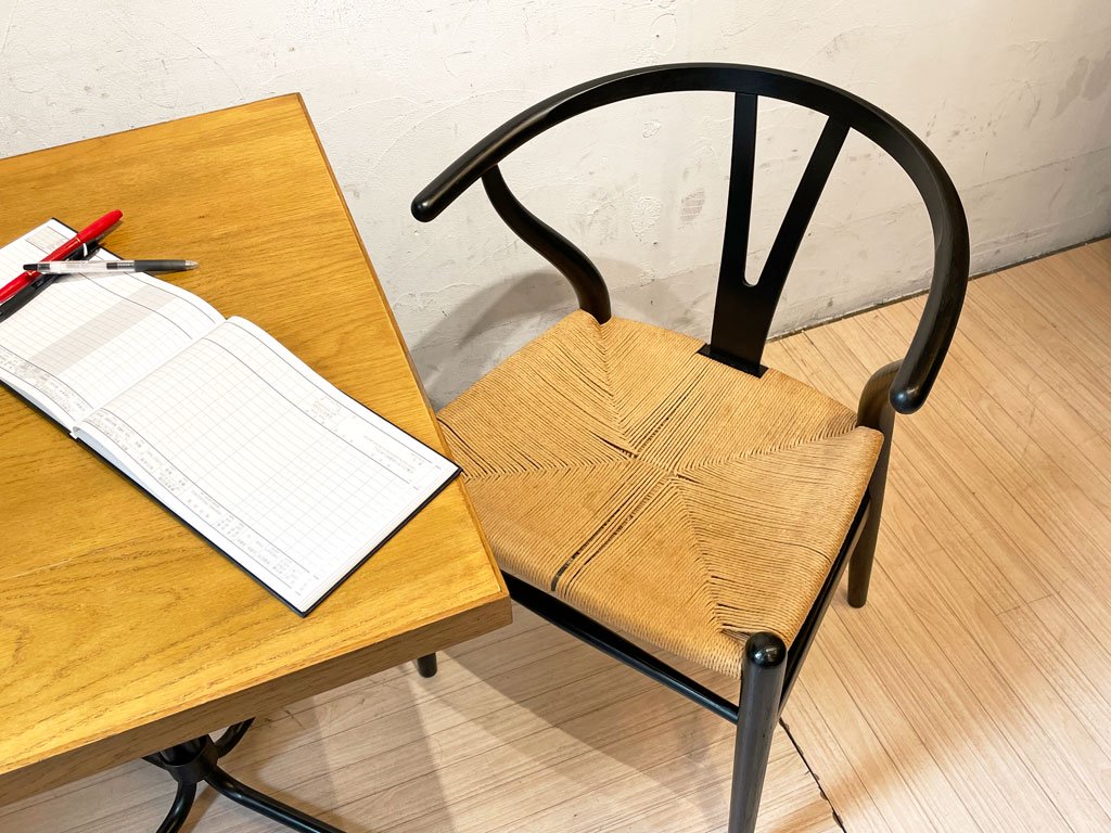 カールハンセン&サン Carl Hansen & son Yチェア CH24 ハンス・J・ウェグナー ビーチ材 ブラックラッカー 北欧 デンマーク 日本仕様 ★