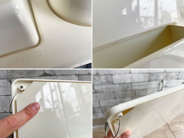 ヴィトラ vitra ウーテンシロ2 Uten.Silo2 ホワイト ウォールシェルフ インゴ・マウラー & ドロシー・ベッカー ミッドセンチュリー スペースエイジ ●