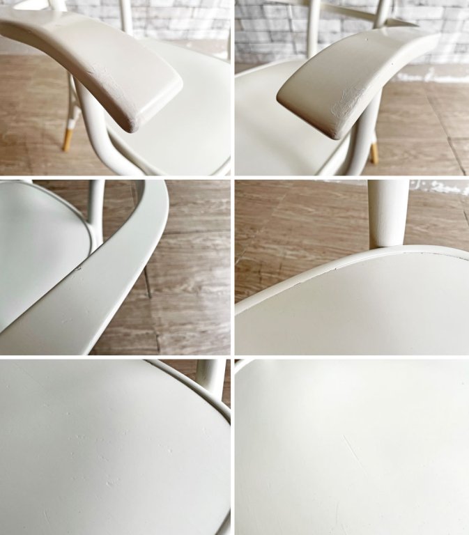 ゲブルダートーネットヴィエナ Gebruder Thonet Vienna GmbH Czech アームチェア ダイニングチェア ベントウッド 曲木 ブナ材 参考価格¥170,500- A ●