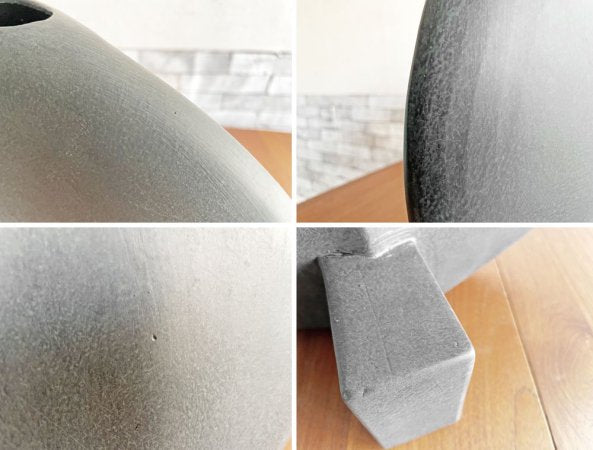 ワンオーワンコペンハーゲン 101 COPENHAGEN グッゲンハイム GUGGENHEIM Big フラワーベース ブラック H45cm 花器 デンマーク 北欧雑貨 ●