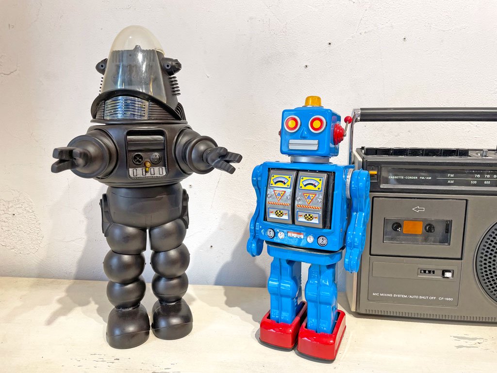ロビー ザ ロボット Robby the Robot 1/5スケール トーキングフィギュア 禁断の惑星 未塗装 一部未組立 マスダヤ MASUDAYA ★