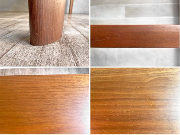 カンディハウス CONDE HOUSE OTテーブル デスク ワークテーブル ダイニングテーブル ウォールナット W130cm 定価\174,900- ♪