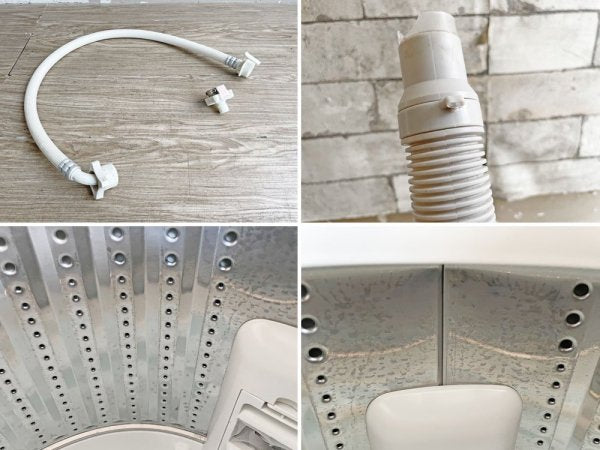 無印良品 MUJI 洗濯機・5kg MJ-W50A ホワイト 2019年製 シンプルデザイン 定価\32,900- ●