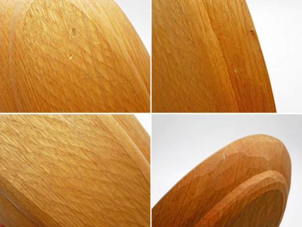櫻屋 加藤良行 オーバル長皿 大 クルミ W36cm 木の器 木工作家 現代作家 ●