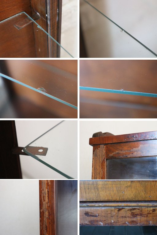 英国 アンティーク ガラスキャビネット イギリス マホガニー材 チャイナキャビネット ロイズアンティークス 取扱い ◎